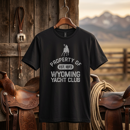 Wyoming Yacht Club - 1915 Ramsay Bucking Horse Edition (Black/White)