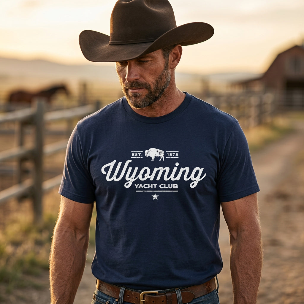 Wyoming Yacht Club - Vintage Buffalo Shirt