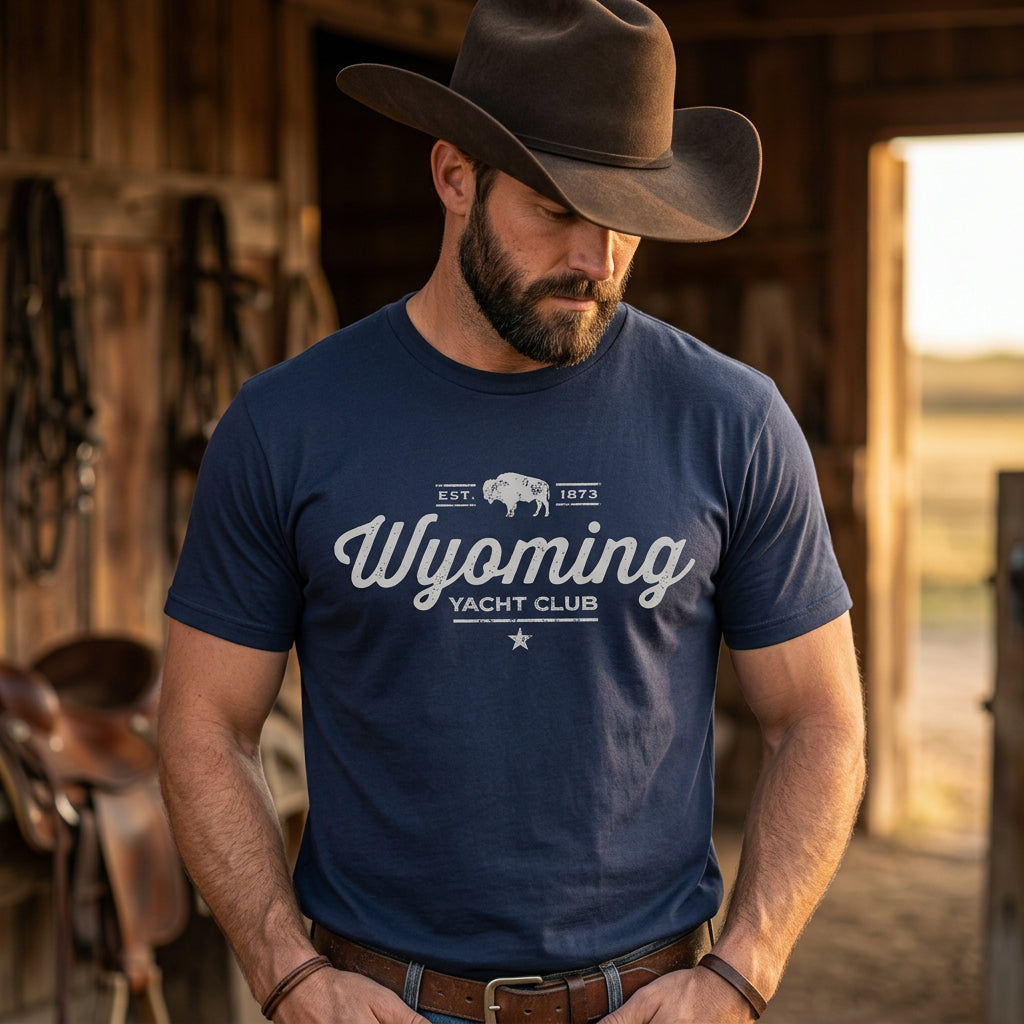 Wyoming Yacht Club - Vintage Buffalo Shirt