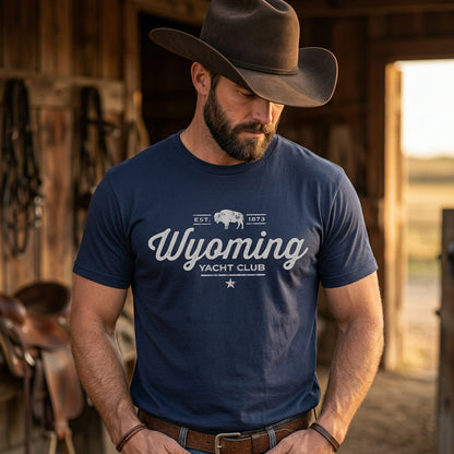 Wyoming Yacht Club - Vintage Buffalo Shirt