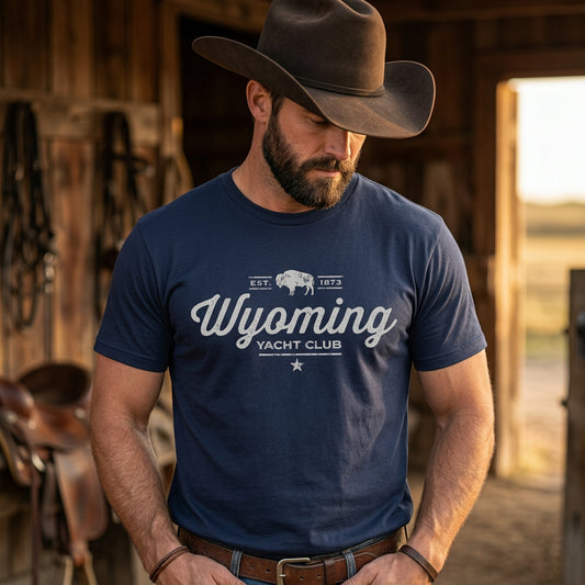 Wyoming Yacht Club - Vintage Buffalo Shirt