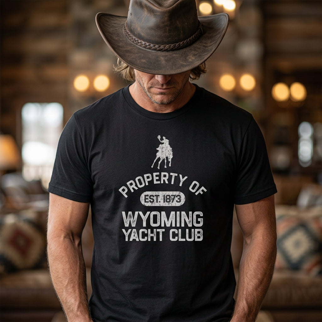 Wyoming Yacht Club - 1915 Ramsay Bucking Horse Edition (Black/White)