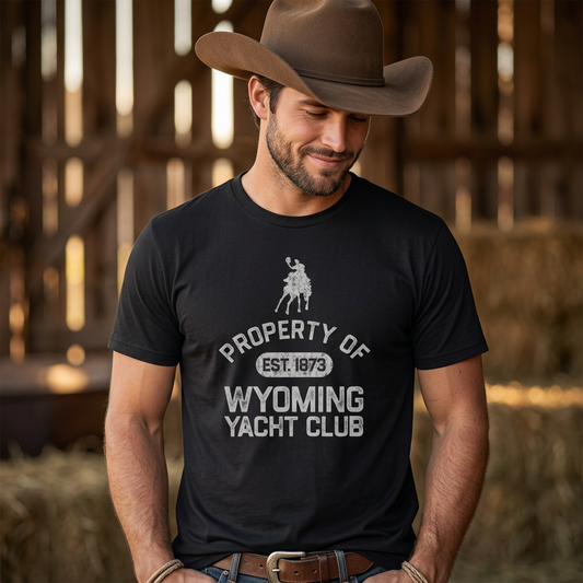 Wyoming Yacht Club - 1915 Ramsay Bucking Horse Edition (Black/White)